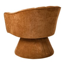 Leonor Upholstered Swivel Armchair